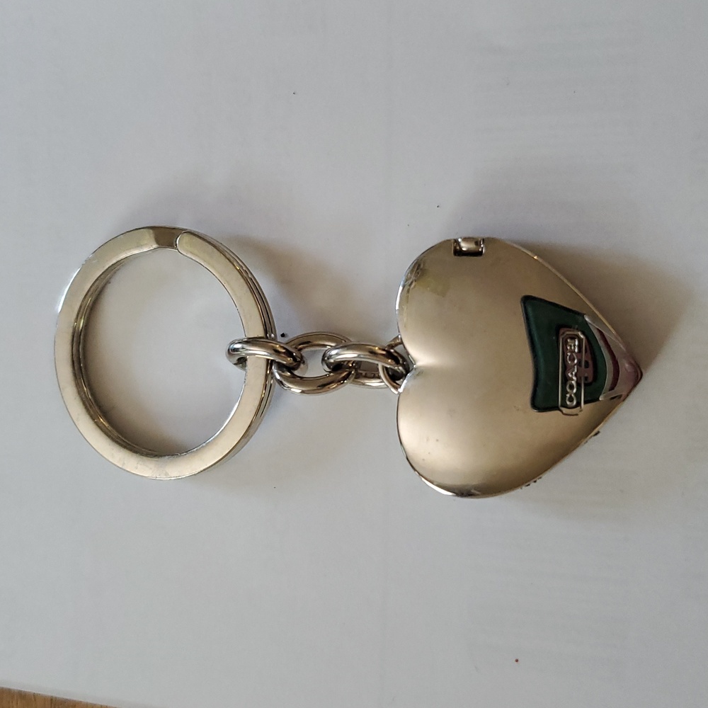 Coach Red Heart Keychain - Picture 3 of 4